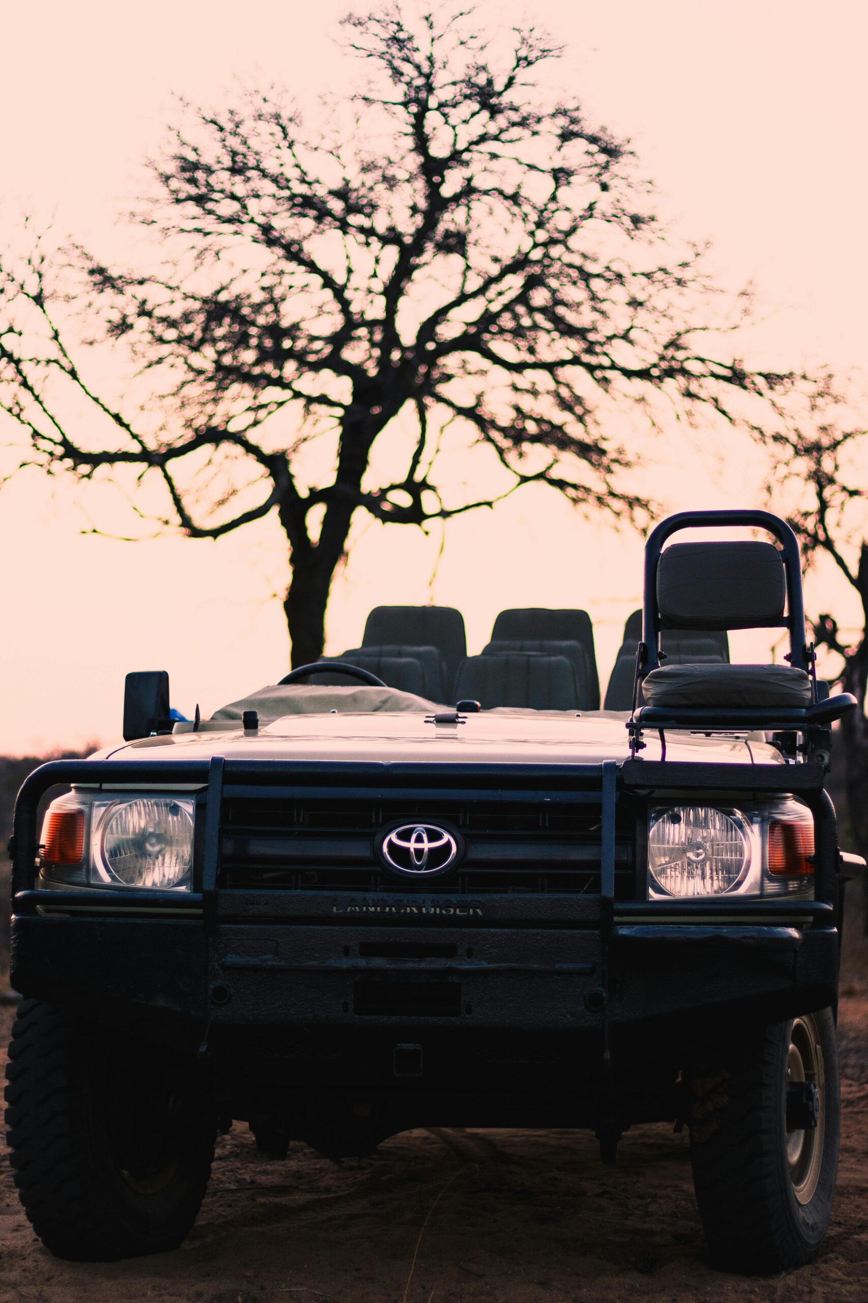 Topless Toyota Land Cruiser