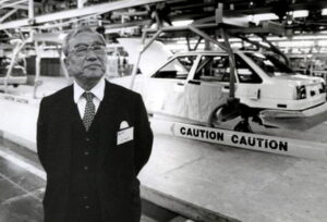Toyoda by early Toyota manufacturing line