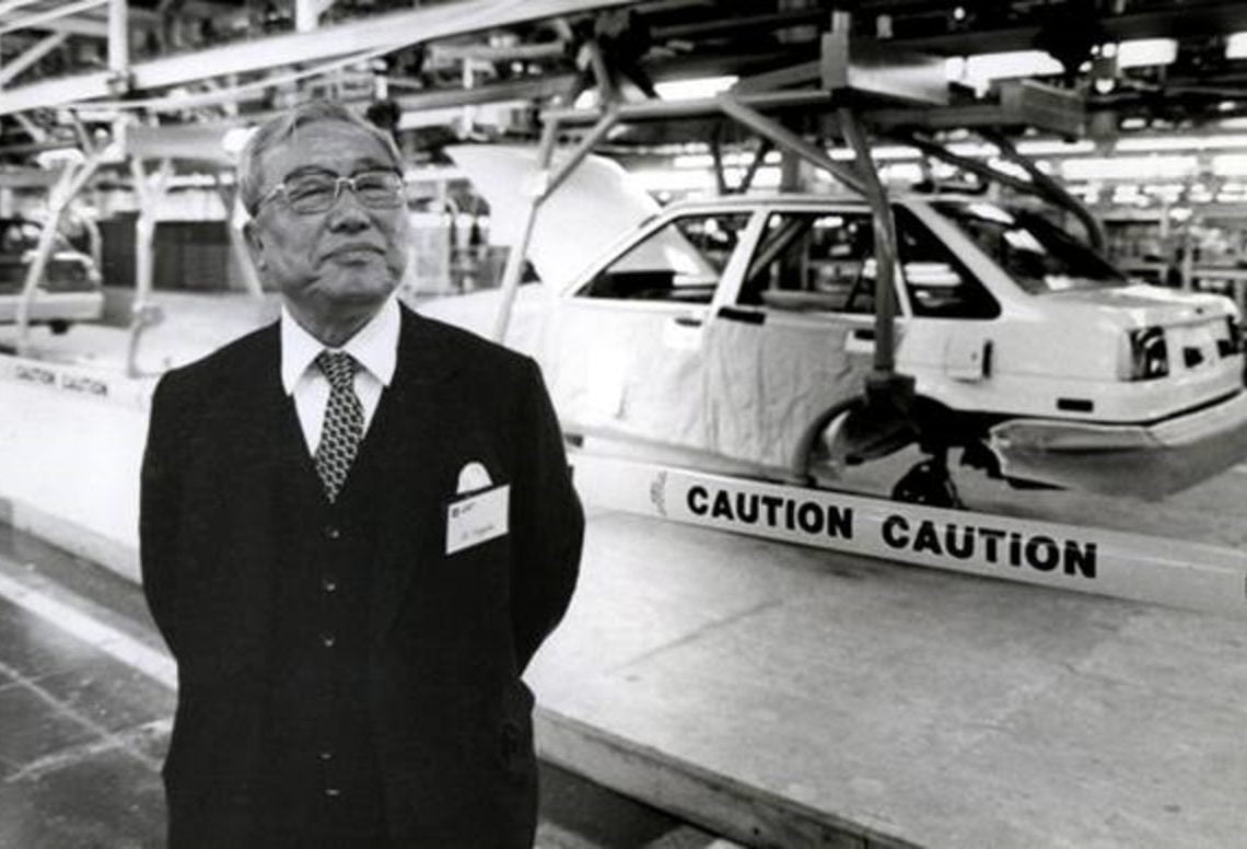 Toyoda by early Toyota manufacturing line