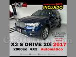 2017 BMW X3 S Drive 20i