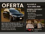 Honda Odyssey Elite 2019